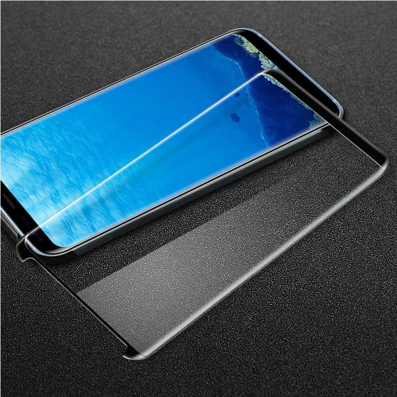 Sinzean 100 шт 3D изогнутые Накладка для Samsung Galaxy S8/S8 плюс закаленное Стекло Экран протектор(полный клей доступны