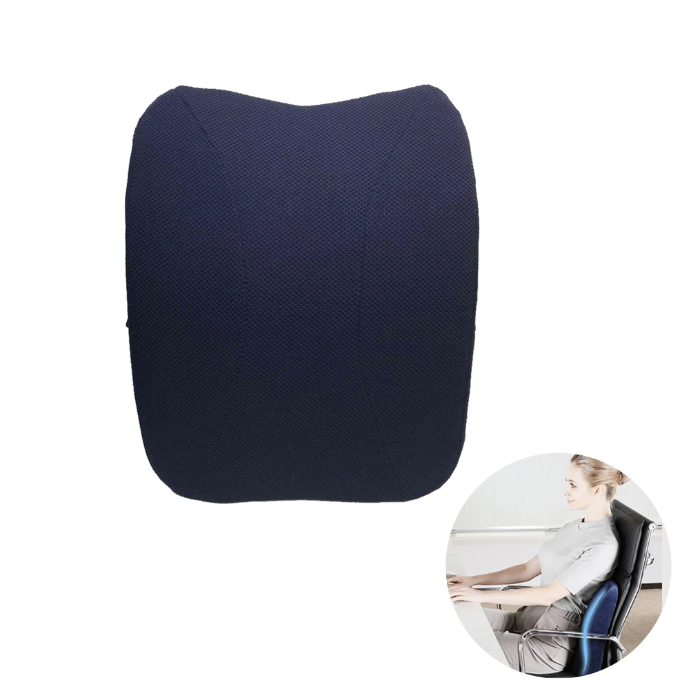 Подушка для поясничной поддержки облегчения боли коррекция осанки офисного