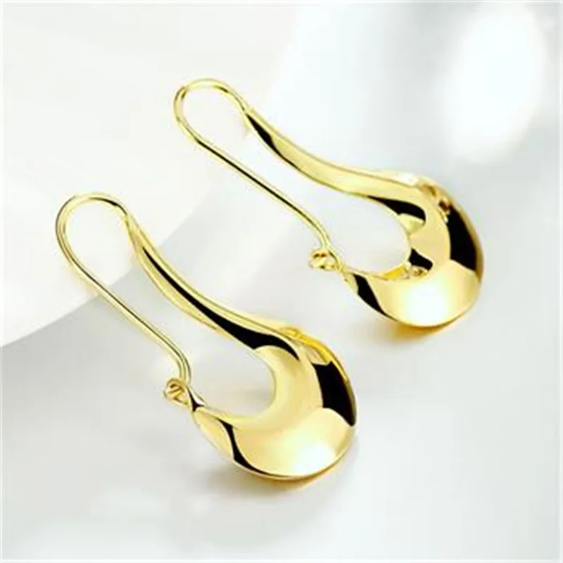 Оптовая продажа Роскошные цвета шампанского желтого золота гладкие висячие