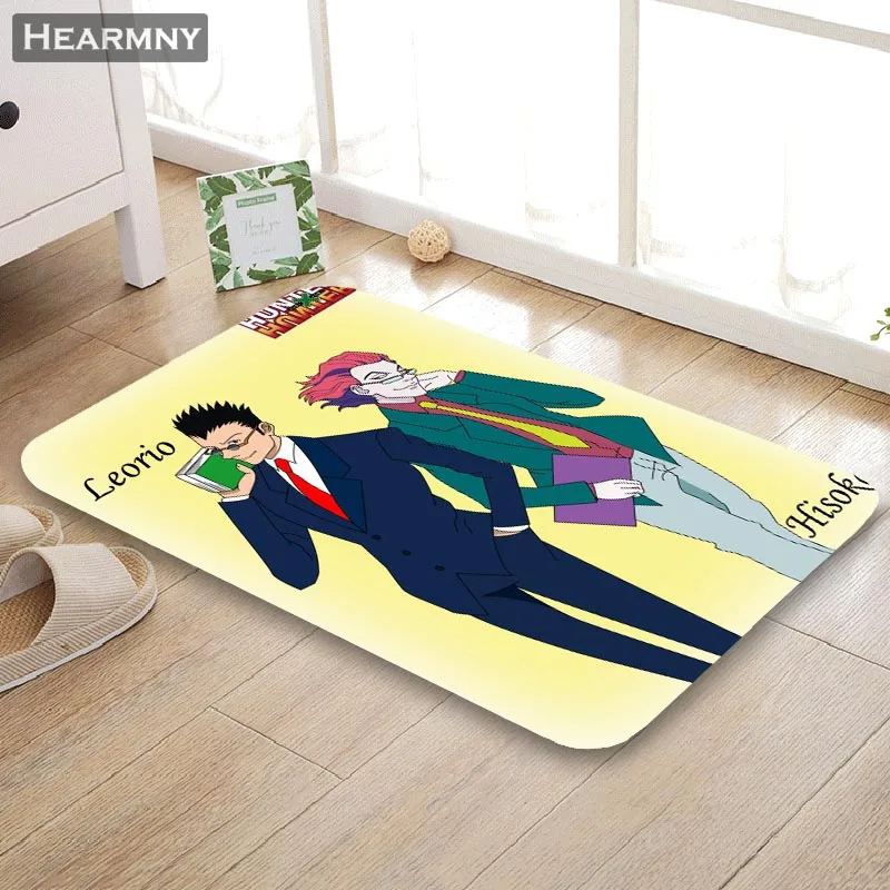 Новое поступление коврик Hisoka HUNTERxHUNTER коврик для дома машина сделанная Противоскользящий коврик для гостиной/прихожей коврик для ванной для детей - Цвет: 17