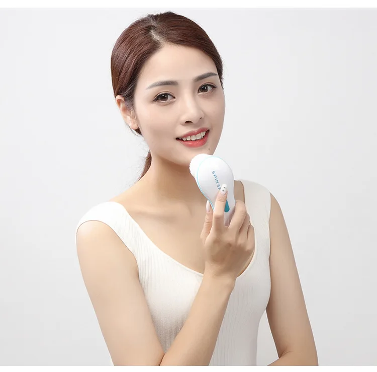 Новинка 2017 электрический прибор для мытья лица spin spa bath инструмент очистки кожи |