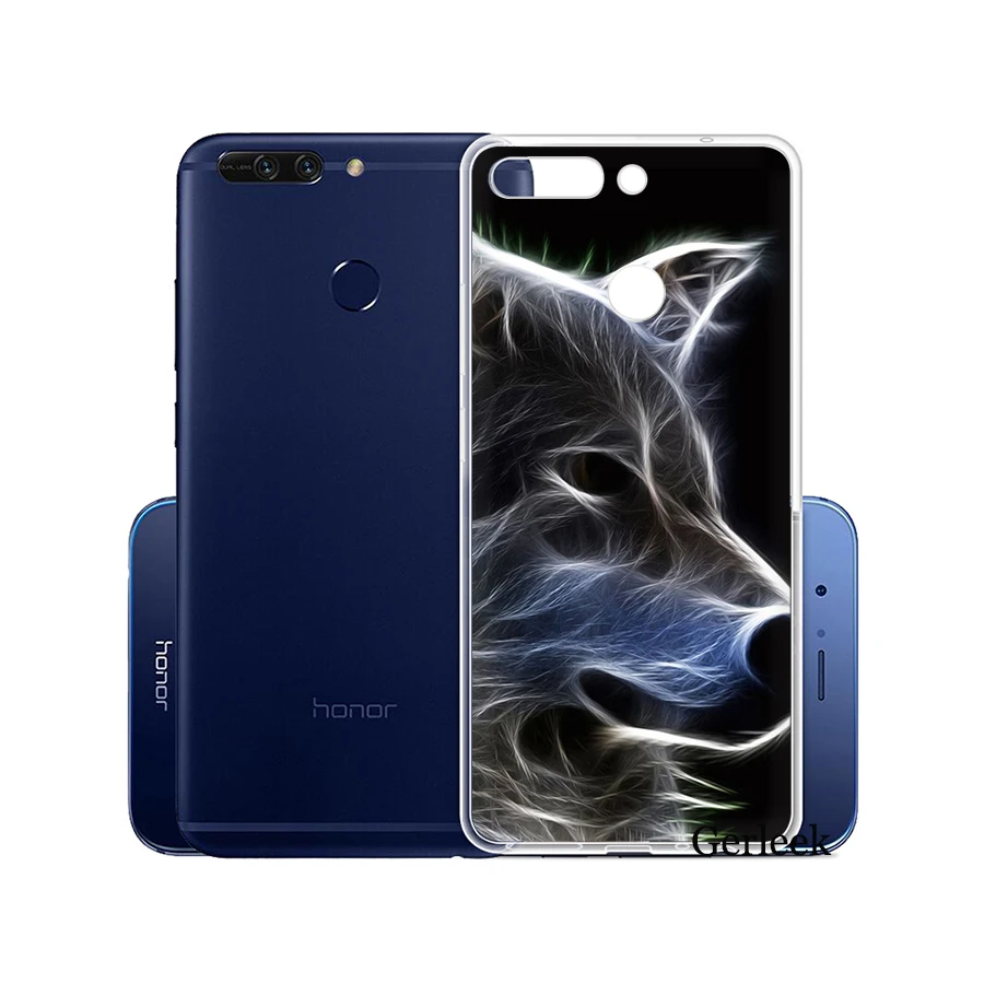 Чехол для телефона с милым рельефным рисунком Huawei Honor 6A 7A 7C 7X 8X 8 9 10 Lite Play мягкие