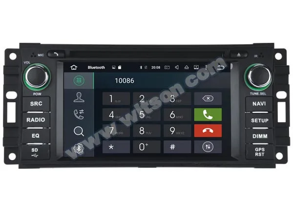 Автомобильный мультимедийный плеер WITSON проигрыватель на Android 10 0 4 Гб ОЗУ + 64 FLASH 8