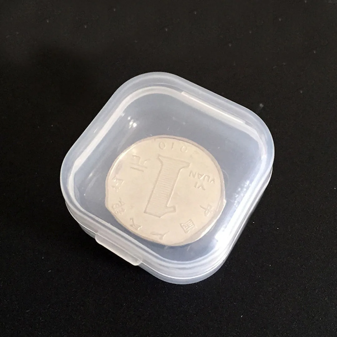 Прозрачный пластиковый мини-контейнер для хранения ювелирных изделий сделай сам