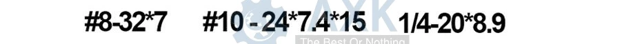 20 шт. императорская#8-32*7 Заклепка гайка углеродистая сталь плоская головка вставная гайка с резьбой набор гаек вставка Reveting многоразмерная коллокация