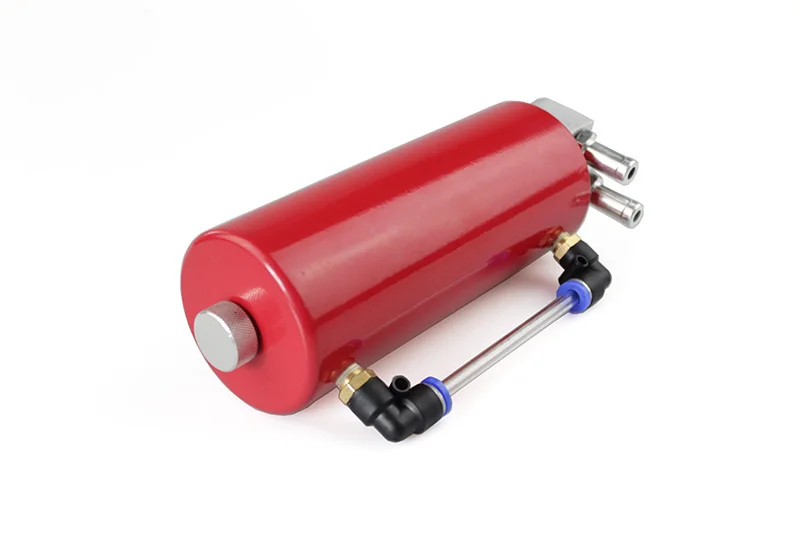 RASTP-350ML круглый алюминиевый маслоуловитель БАК резервуар турбо для автомобильного двигателя маслоуловитель БАК RS-OCC006