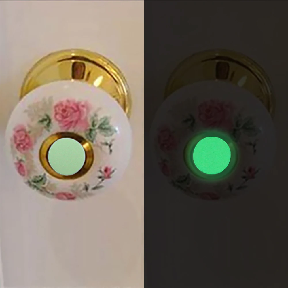 400 шт. светящиеся круглые настенные стикеры в горошек домашний декор светится