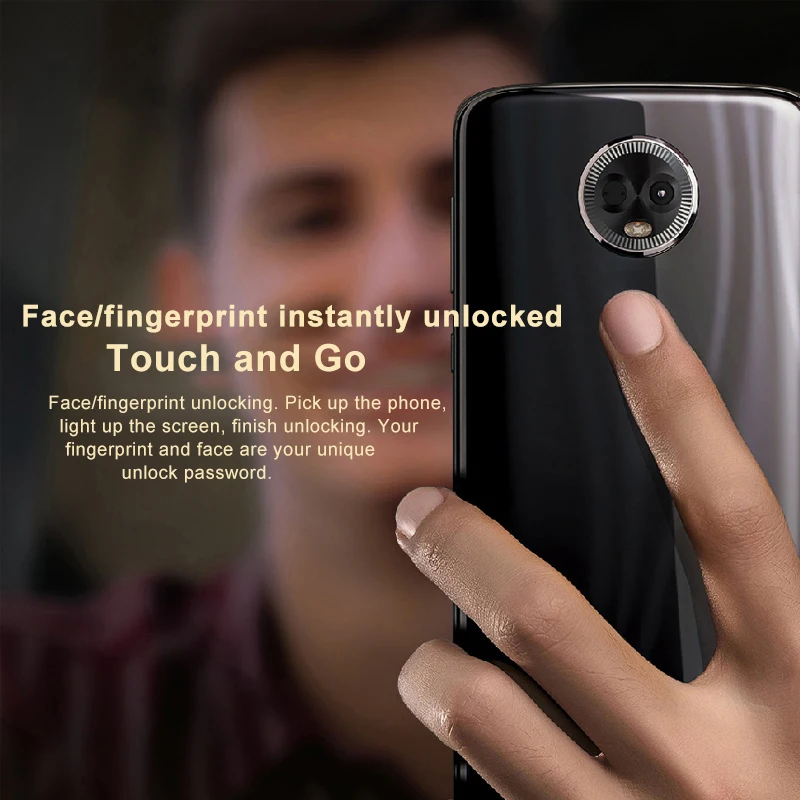 Мобильный телефон Motorola MOTO E5 PLUS, 6,0 дюймов, 4 ГБ, 64 ГБ, Android 8,0, мобильный телефон, четыре ядра, 5000 МП, мА/ч, 4G, LTE, смартфон