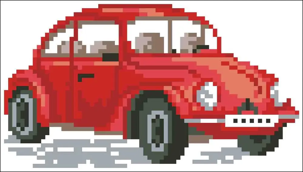 car Diy Вышивка крестиком бисером Автомобильная схема для мозаичной картины Домашний декор рукоделие аксессуары наборы бисером вышивка крестом полный - Цвет: car