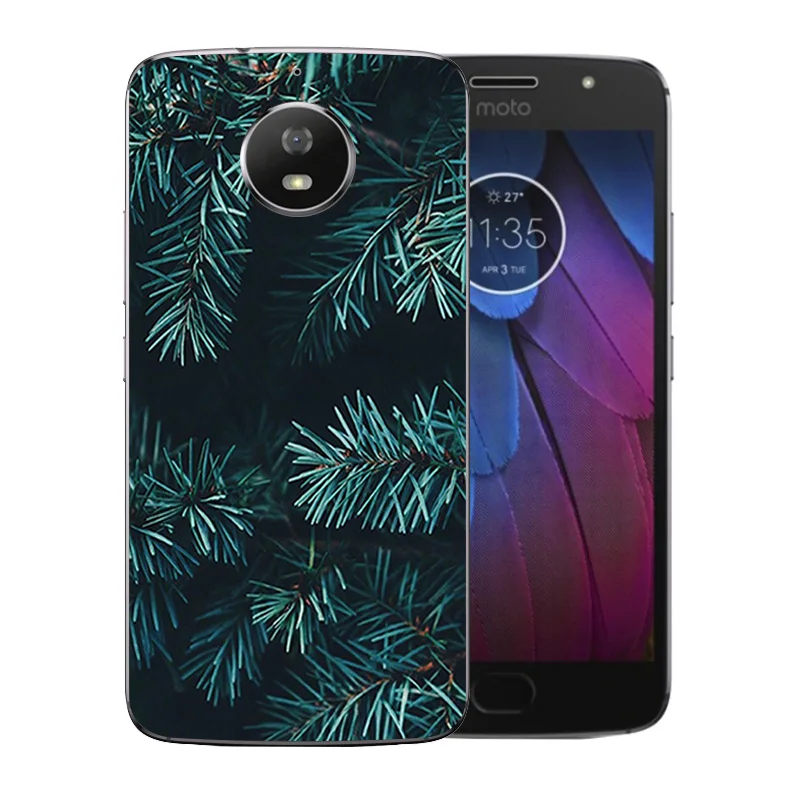 Чехлы для телефонов Motorola Moto G5s задняя крышка с крючком Прозрачный мягкий