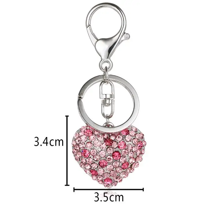 Модный металлический брелок JINGLANG серебристого цвета с застежкой-лобстером