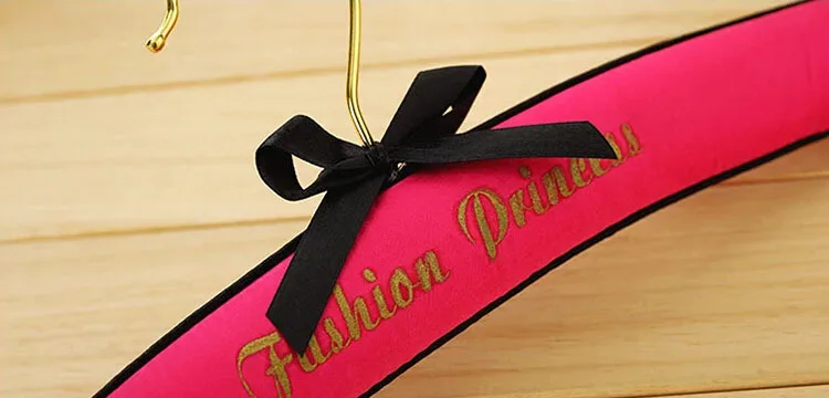 Вешалка world Top Quality Fashion Queen пастельные атласные мягкие вешалки для нижнего белья (16