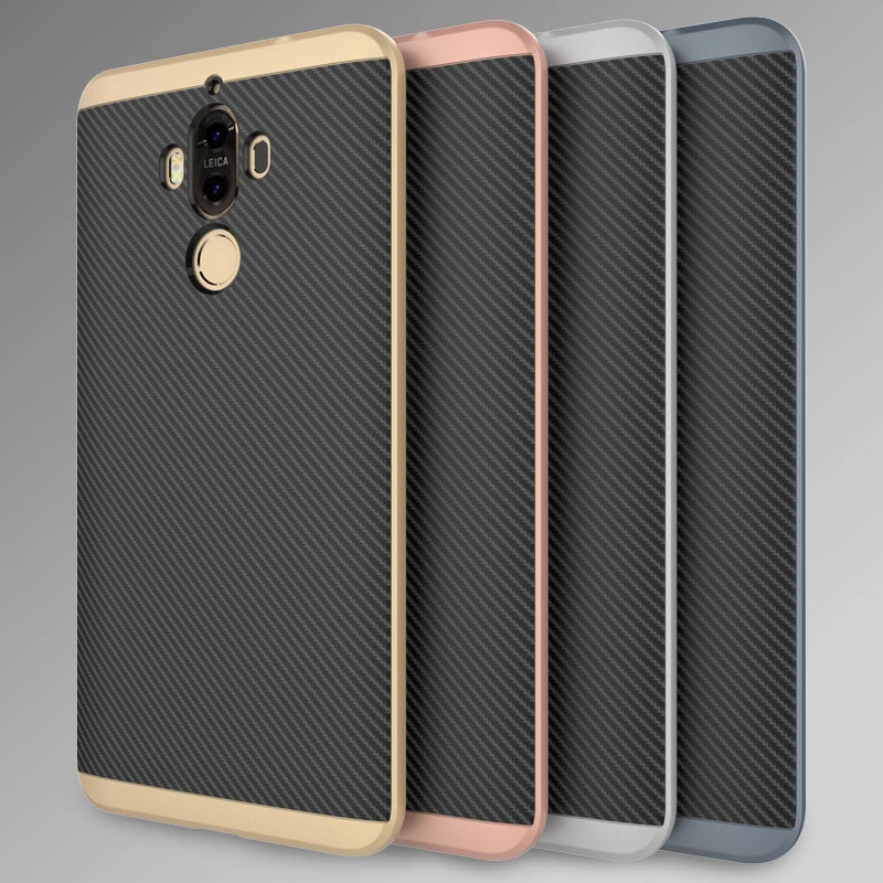 Защитный чехол для Huawei Mate 9 Силиконовые Мягкие TPU + PC защитный роскошный телефона