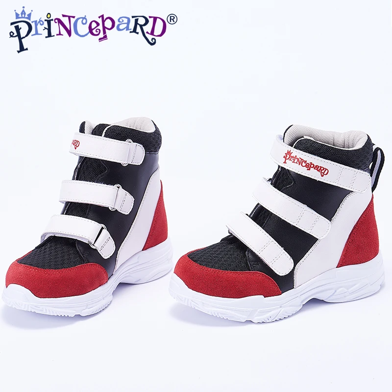 Princepard 2018 children's orthopedic sports shoes kids black sneakers With professional insoles size21-36 | Детская одежда и