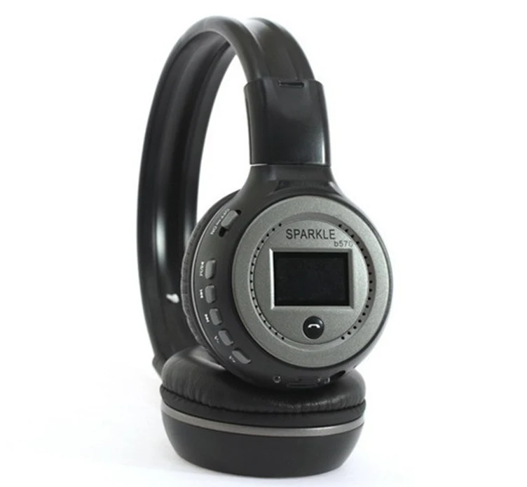 Хорошее качество,, Zealot B570, стерео Беспроводная гарнитура, Bluetooth наушники, повязка на голову, гарнитура с FM TF, светодиодный индикатор для mp3