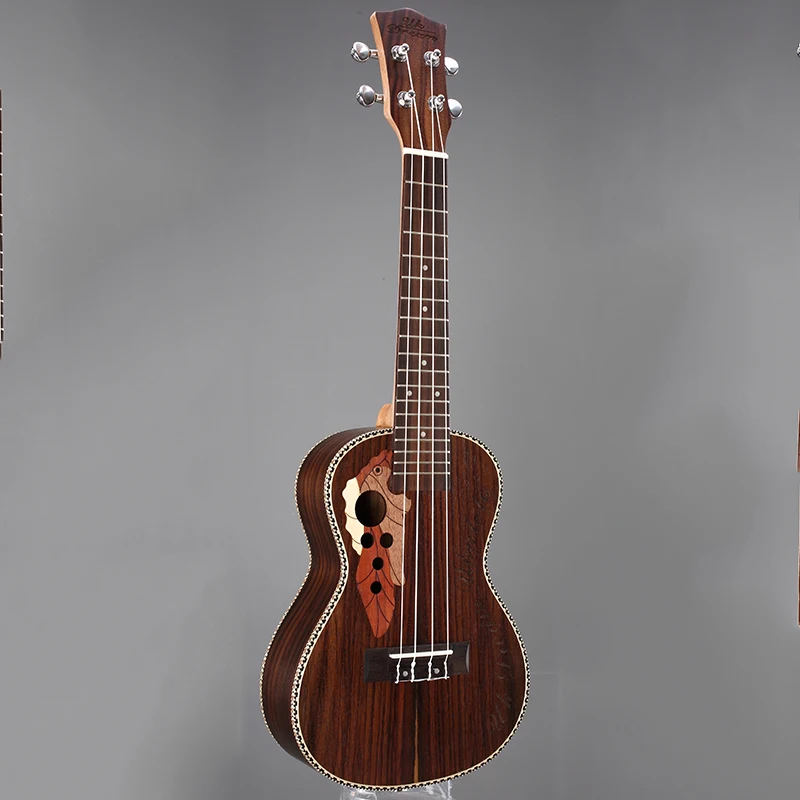 23 дюйма Гавайские гитары 4 струны Акустическая гитара коричневые Музыкальные