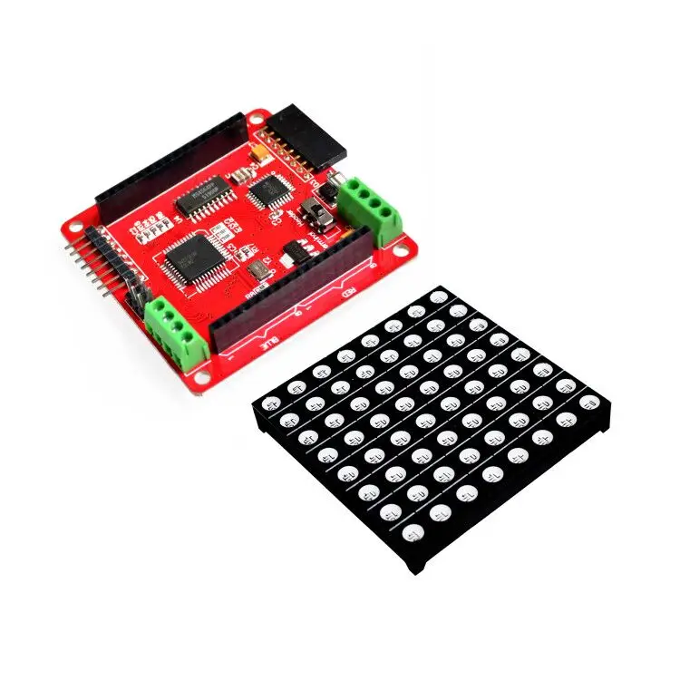 Полноцветная светодиодная плата драйвера экрана с матрицей RGB 8*8 60 м|driver|drivers