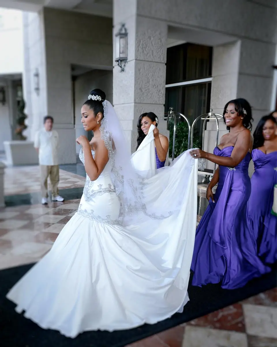 Свадебные платья Русалочки 2021 пикантные туфли из органзы и шифона кружева с