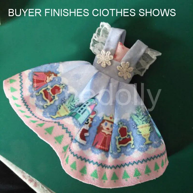 Ute Cat Rabbit Сделай Сам кукла материал одежды Ткань для шитья куклы одежда платье Blyth