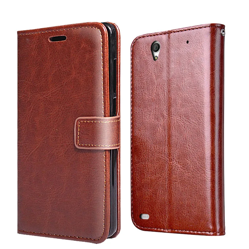 Thouport чехол для Sony Xperia C5 PU Кожаные чехлы Dual Cosmos ретро фоторамка флип-кошелек C 5 E5553