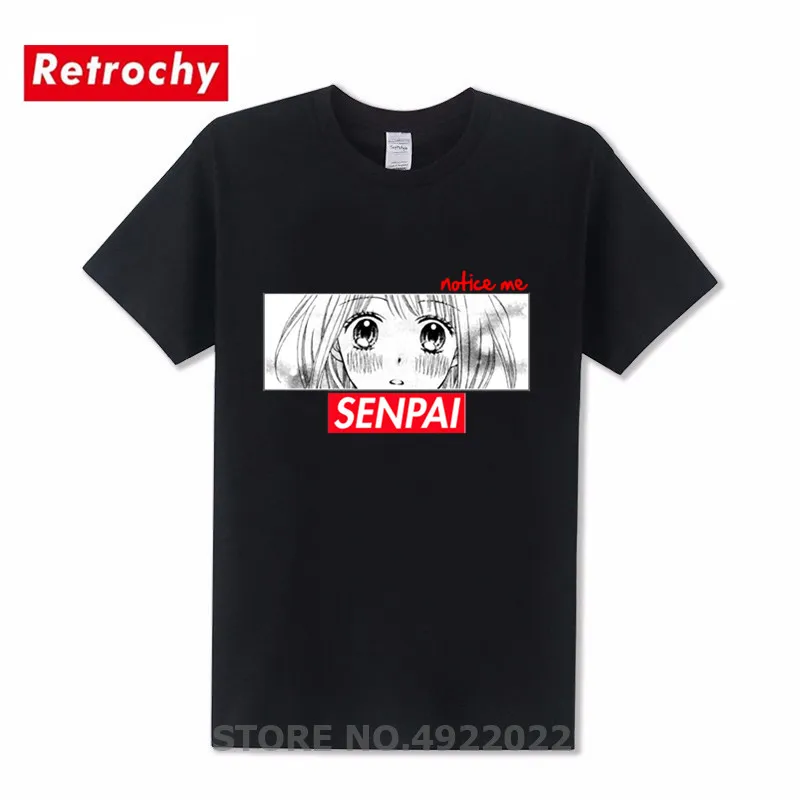 Для Мужчин's &quotNotice me Senpai&quot платье для девочек в стиле аниме веб-камера 100% кофта