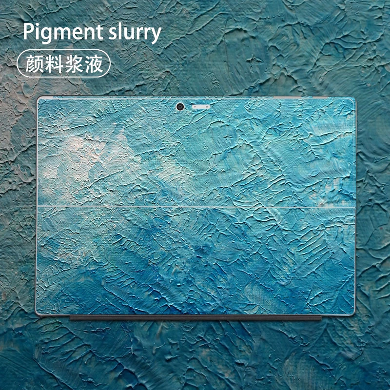 Наклейка под мрамор для Surface Pro 4 5 6 Tablet Стикеры виниловая наклейка для ноутбука для microsoft поверхности Go 13,5 Тетрадь случае