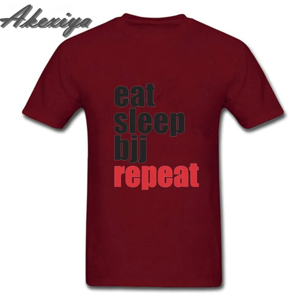 Мужская футболка с надписью Eat Sleep Kumite repeat мужская летняя Fitness хлопковая BJJ 2019 |