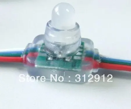 

RGB full LED pixel module (WS 2801 IC) ;DC5V input,50pcs a string