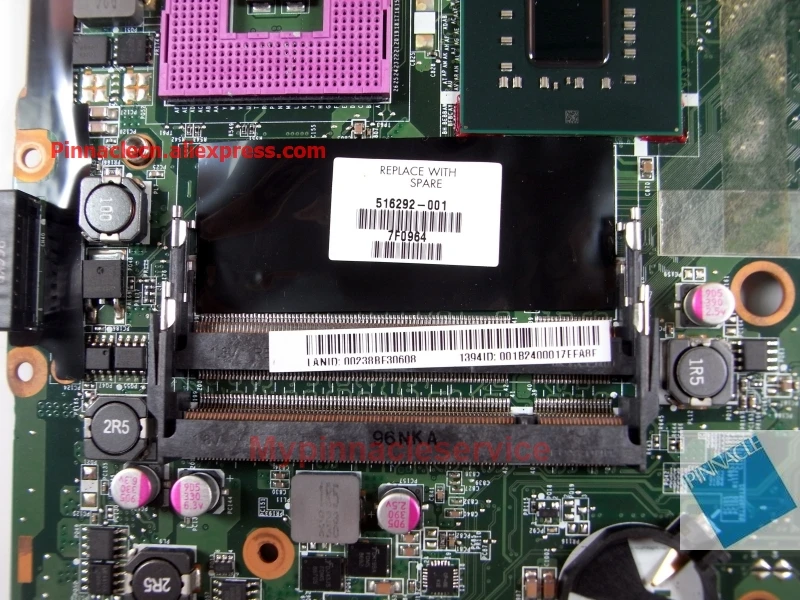 516292-001 с материнской платой процессора для hp DV7-3000 PM45 чипсет вместо 574680-001 574681-001