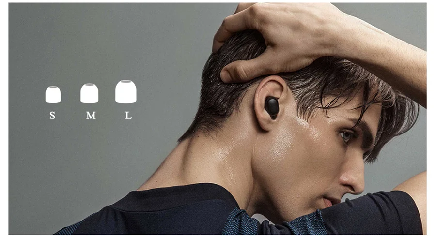 Беспроводные bluetooth-наушники Xiaomi Redmi Airdots TWS, стерео наушники-вкладыши с басами, управление AI, с микрофоном, наушники-вкладыши