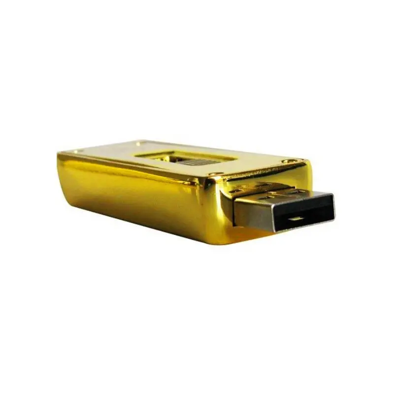Portworld Накопитель Золото USB Flash Drive Дизайн 16 ГБ золотые слитки памяти 2.0 8 из металла