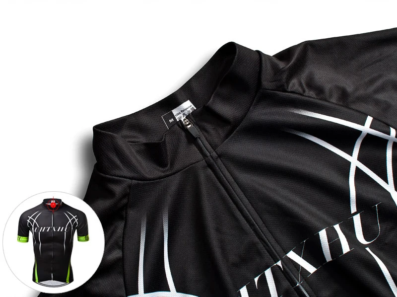 Uhtxhu Summer Cycling Jersey Set Mountain Bike Clothing MTB Bicycle Wear Clothes Maillot Ropa Ciclismo Men Cycling Sets