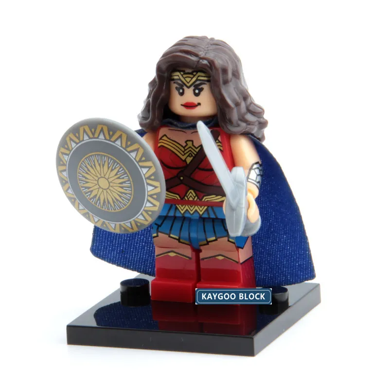 Одиночная продажа супергерои из фильма Лига Справедливости Бэтмен Wonderwoman
