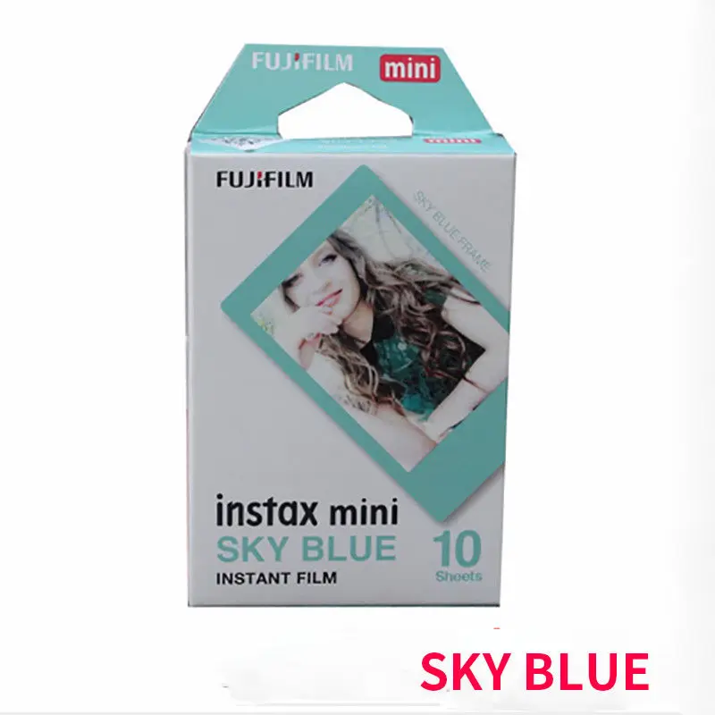 Оригинальная цветная фотобумага Fujifilm Instax Mini 8 9 для Fuji 7s 50s 50i 90 25 70 Share SP 2