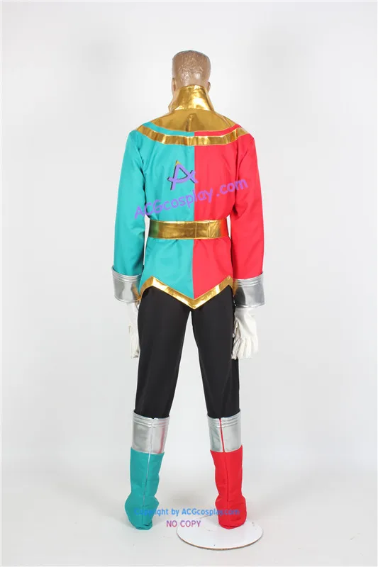 Рождественский костюм для косплея Kaizoku Sentai Gokaiger Gai Ikari Gokai | Тематическая одежда и