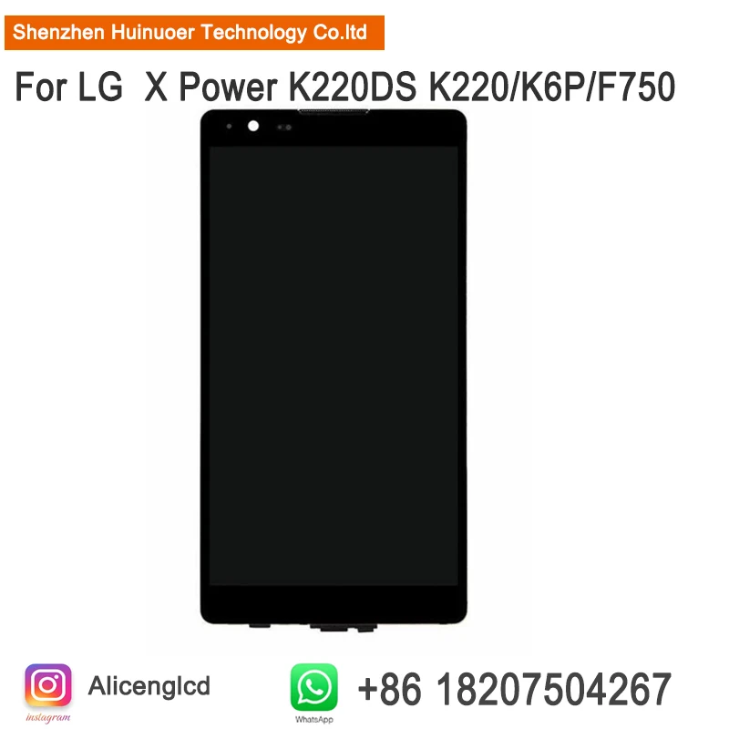 Для LG X power display K220 K220DS F750K LS755 X3 K210 US610 K450 светодиодный сенсорный ЖК-экран с сменной