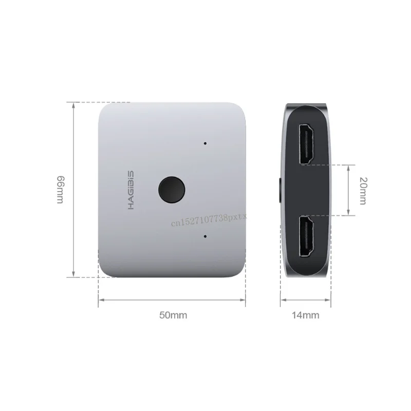 Xiaomi Mijia hagибис HDMI многофункциональный конвертер адаптер двухсторонний взаимный 4K 1080P HD tv для компьютерного ТВ коробка DVD tv Xiaomi коробка