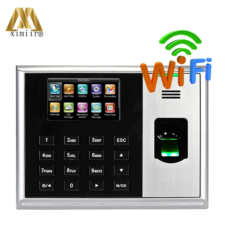 ZMM220 отпечаток пальца времени посещаемость S30 с WIFI связи TCP/IP биометрический