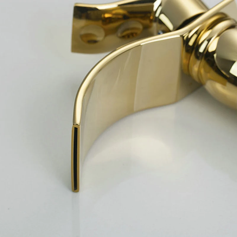 Роскошный Высокий смеситель KEMAIDI для ванной комнаты с одним отверстием