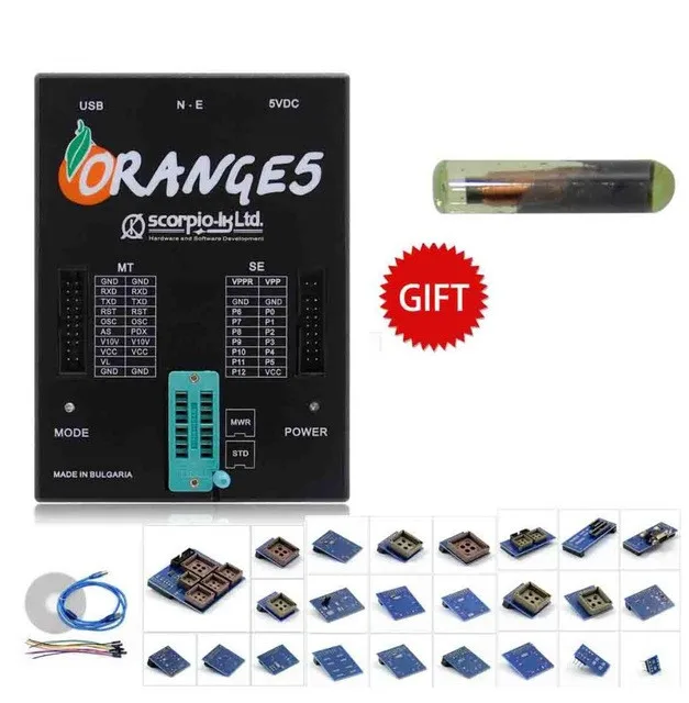 RIOOAK OEM Orange5 Orange 5 профессиональное программирующее устройство с полным адаптером