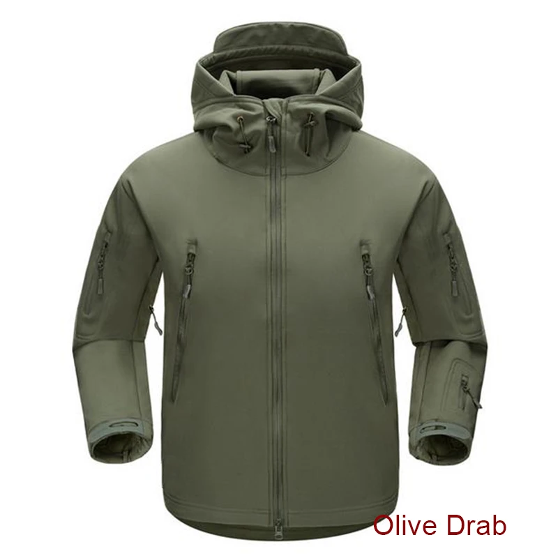 Foliage Green ESDY мужская куртка водостойкая Luker пальто TAD Акула кожа мягкая оболочка Толстовка охотничья обязанность Кемпинг Туризм одежда - Цвет: Foliage Green