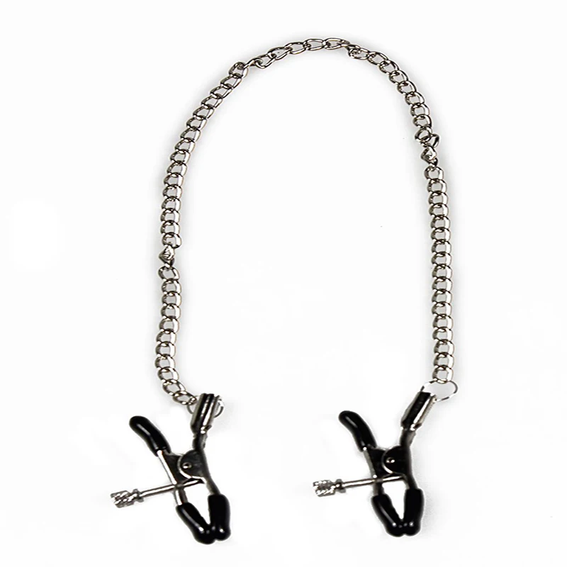 Эротика Фэнтези Зажимы Для Сосков Груди С Металлической Цепью БДСМ Фетиш Игрушки