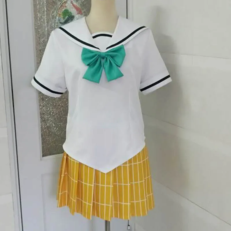 Аниме Mahou Shoujo сайт Косплей костюмы Amagai Kosame волшебная девушка школьная форма| |