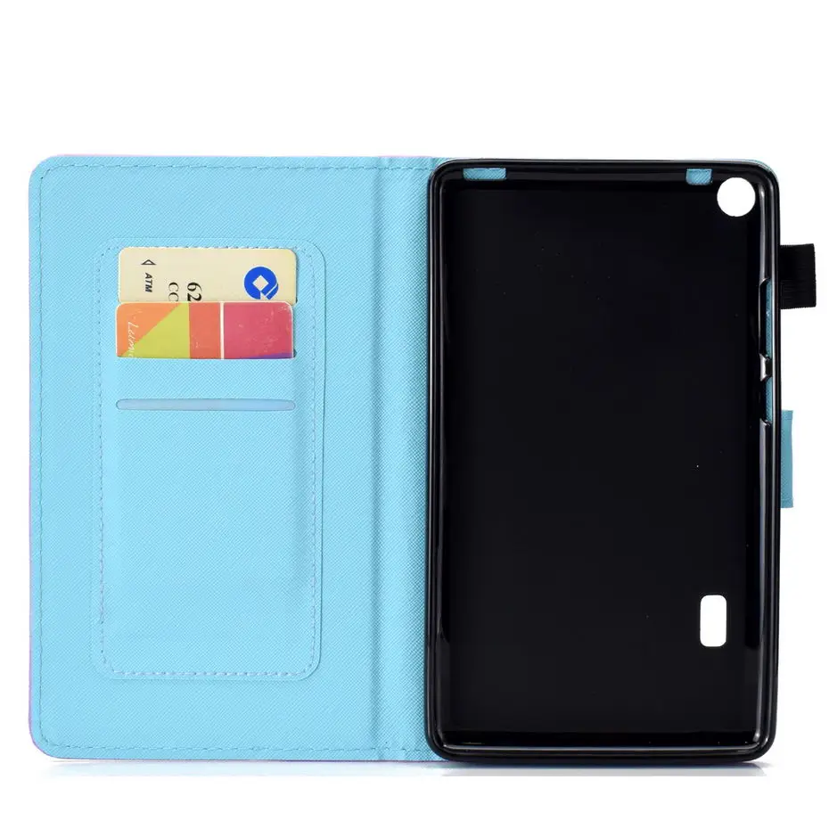 Модная чехол для huawei MediaPad T3 7 0 BG2-W09 WiFi Smart Cover из ПУ кожи планшет Honor Play Pad 2 + пленка
