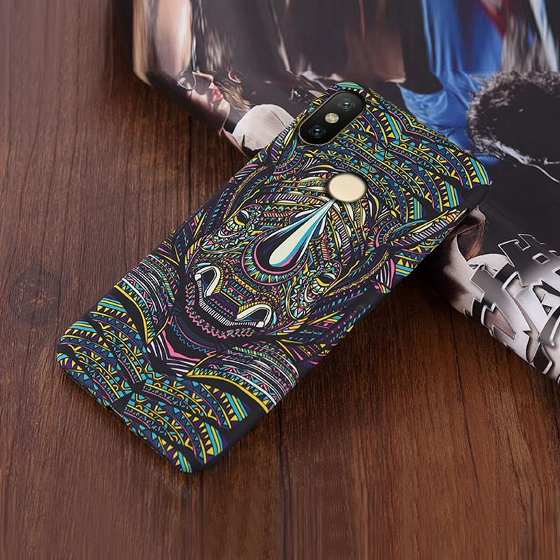 YonLinTan coque чехол для Xiaomi Redmi Note 5 Pro 5pro Note5 мобильный телефон Слон Тигр Животное