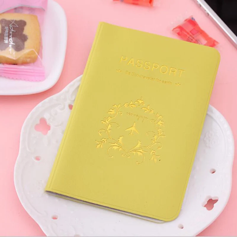 Модная Обложка для паспорта сумка держатель женский водонепроницаемый чехол из