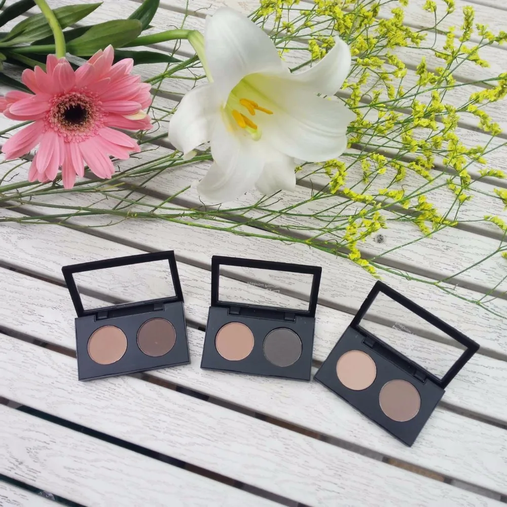 Бесплатная доставка K.A.N двухцветная пудра для бровей водонепроницаемая