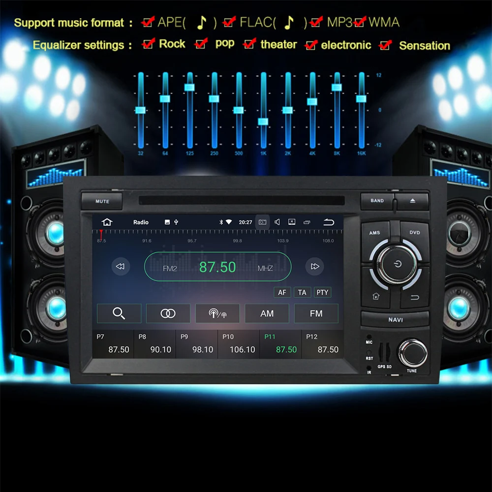 Сенсорная версия для Audi A4 2002 ~ 2008 Android Auto Stereo 2 Din Bluetooth радио GPS Навигация BT WIFI 3G 4G