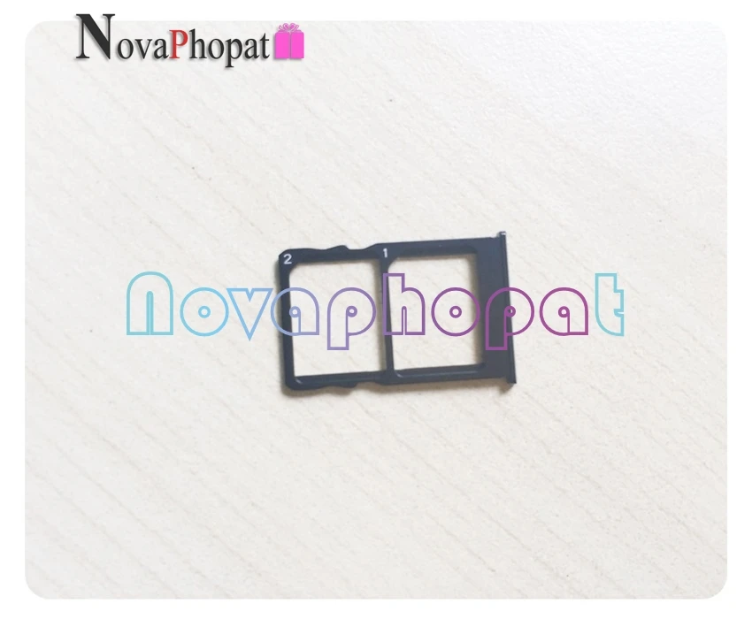 Novaphopat для Meizu PRO 7 держатель лотка sim-карты Micro SD слот Разъем адаптер Замена +