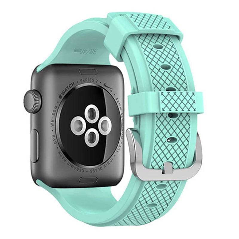 Ремешок для наручных часов iwatch версия 4/3/2/1 каучуковый ремешок спортивный пояс Apple